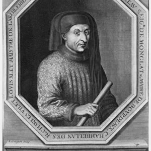 Portrait of Jean Bureau, master of artillery under Charles VII, Lord of Montglat