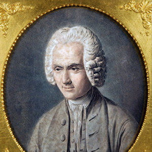 Portrait of Jean-Jacques Rousseau (1712-1778) par Alix, Pierre Michel (1762-1817)