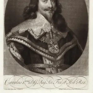 Portrait of King Charles I (engraving)