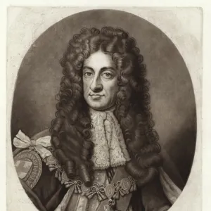 Portrait of King Charles II (engraving)