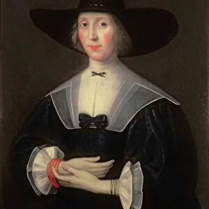 Portrait of a Lady in Black, 1638 (oil on canvas)