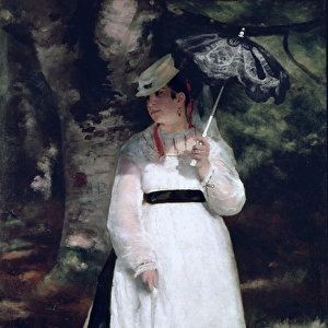 Portrait of Lise, 1867 (oil on canvas)