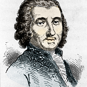 Portrait of Luigi Boccherini. (1743 - 1805). Italian composer