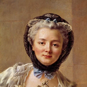 Portrait of Madame Drouais, nee Anne Francoise Dore (1732-1815), wife of the painter
