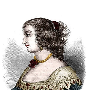 Portrait of Mademoiselle de Hautefort (Marie de Hautefort