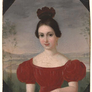 Portrait of Marie Louise Tetu, Madame Francois Fleischbein, c