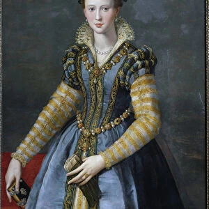 Portrait of Mary of Medicis, Wife of Henry IV and Mother of Louis XIII