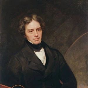 Portrait of Michael Faraday (1791-1867) 1841-42 (oil on canvas)