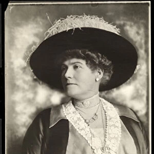 Portrait of Miss Gresham (silver gelatin print)