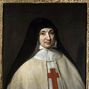 Portrait of Mother Angelique Arnauld, 1648 Jacqueline Marie Arnauld
