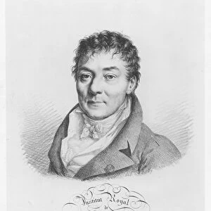 Portrait of Pascal Joseph Francois Gosselin, 1821 (engraving)