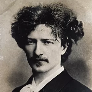 Portrait of Polish composer Ignacy Jan Paderewski (1860-1941)