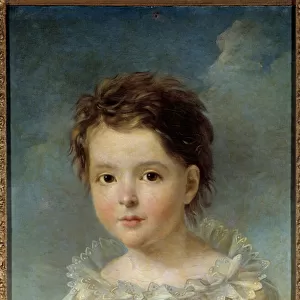 Portrait of Queen Hortense of Beauharnais (1783-1837) child She is the daughter of