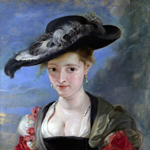 Portrait of Susanna Lunden (?) (Le Chapeau de Paille) c. 1622-5 (oil on panel)