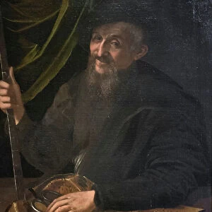 Portrait of a tailor, 1540-45, Girolamo Mazzola Bedoli (oil on canvas)