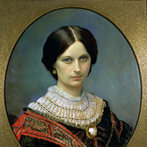 Portrait of Theodosia Ogilvie, 1859 (pastel)