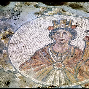 Portrait of Tyche (mosaic)