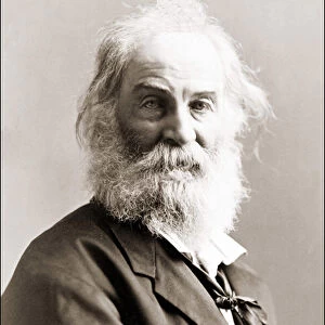 Portrait of Walt Whitman (1819 - 1892) by Gurney between 1880 and 1890