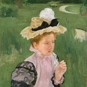 Portrait of a Young Girl, c. 1899 (oil on canvas)