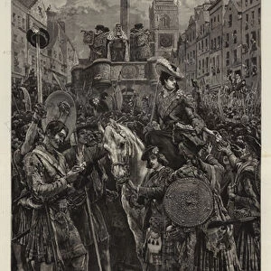 The Proclamation of the Old Pretender as King James the Eighth at the Edinburgh Cross, 1745