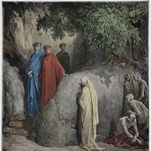 Purgatorio, Canto 23 : Dante recognizes the shade of Forese Donati among the gluttons