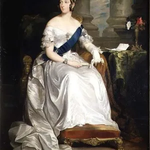 Queen Victoria, 1843 (and detail 60267)