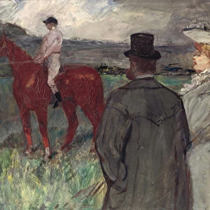At the Racecourse, 1899 (oil on canvas)