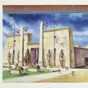 Architectural Study of the Temple of ・・・ Pages from History: Construction is completed on the Second