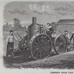 Redmonds steam plough (engraving)