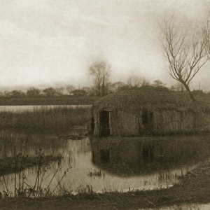 A Reed Boat Home, Life and Landscape on the Norfolk Broads, c.1886 (photo)
