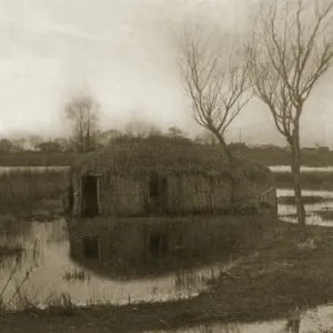 A Reed Boat Home, Life and Landscape on the Norfolk Broads, c.1886 (photo)