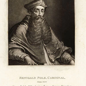 Reginald Pole, English cardinal of the Roman Catholic Church. 1815 (engraving)