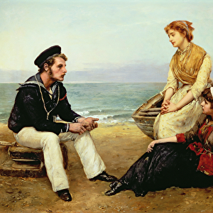 Relating his Adventures, 1881