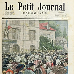 The Resistance in Brittany, from Le Petit Journal, 17th August 1902 (coloured