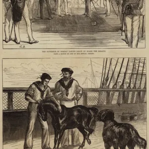 Return of the Prince of Wales from India (engraving)