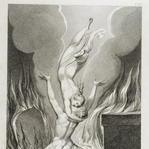 The Reunion of the Soul and the Body, pl. 13, illustration from The Grave, A
