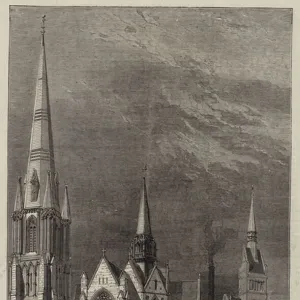 The Reverend Newman Halls New Church in Westminster Bridge Road (engraving)