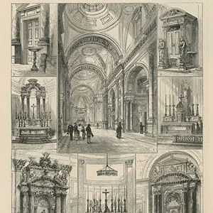 The Roman Catholic Church of the Oratory (engraving)