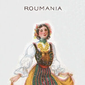 Roumania, 1915 (colour litho)