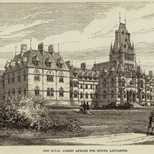 The Royal Albert Asylum for Idiots, Lancaster (engraving)