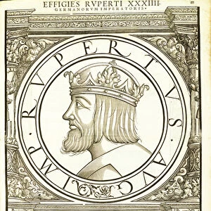 Rupertus, illustration from Imperatorum romanorum omnium orientalium et