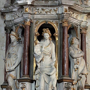 The sacrament tower, Jan Aerts, 1580-1593, detail upper floor