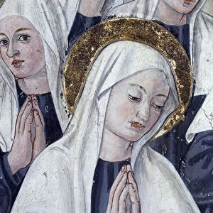 Saint Frances of Rome, 1468 (fresco)