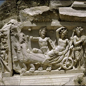 Scene of the life of Dionysos, 2nd century AD