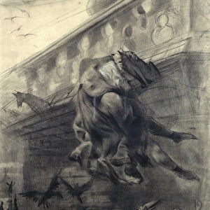 Scene from Notre-Dame de Paris by Victor Hugo (1802-85