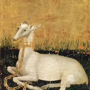 White Hart Print from The Wilton Diptych White Hart Print from The Wilton Diptych