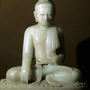 Sculpture of PU-Xian Buddha, healing Buddha, 960-1127 (stone)