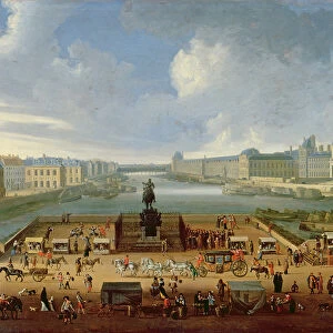 The Seine, the Louvre and the College of the Four Nations seen from Pont Neuf, c