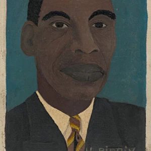 Self-Portrait II, 1944 (oil on canvas, adhered to cardboard)