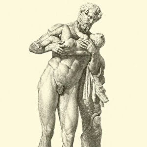 Silene et Bacchus (engraving)
